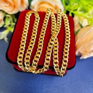 18k Gold cuban chain